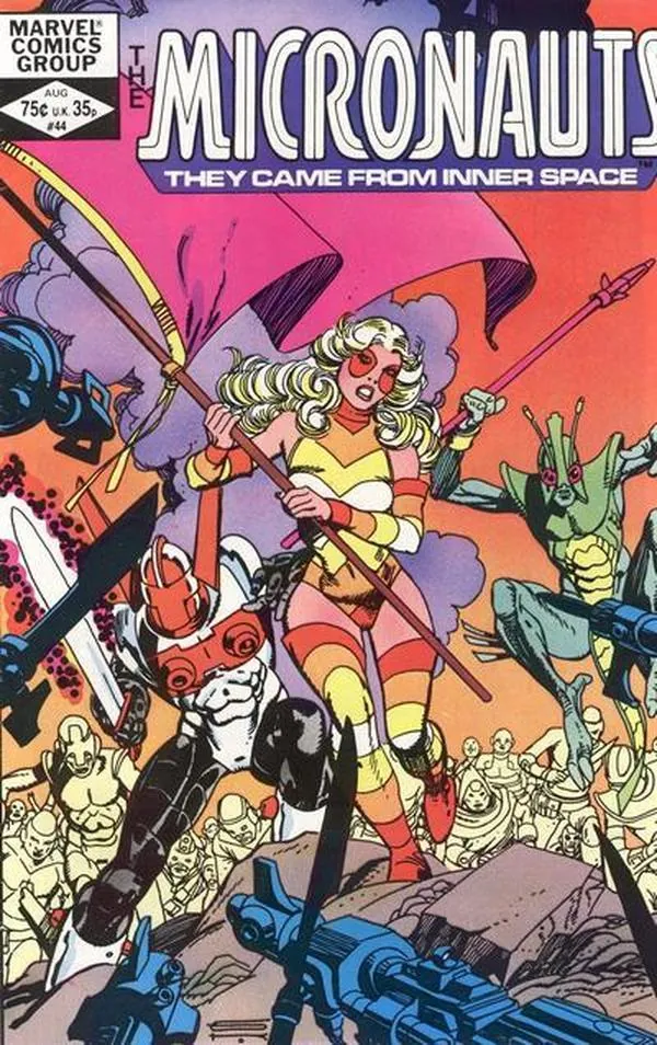 Cover of Micronauts #44