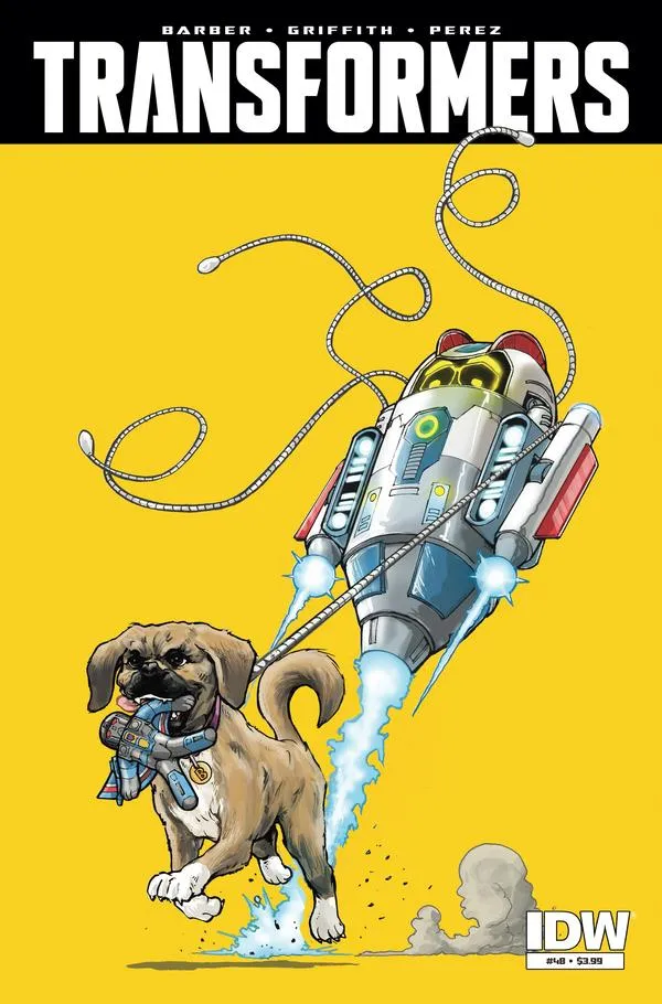 Cover of The Transformers #48