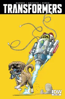 Cover of The Transformers #48