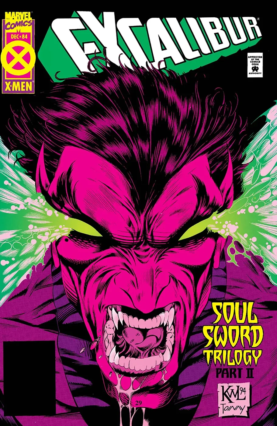 Cover of Excalibur #84