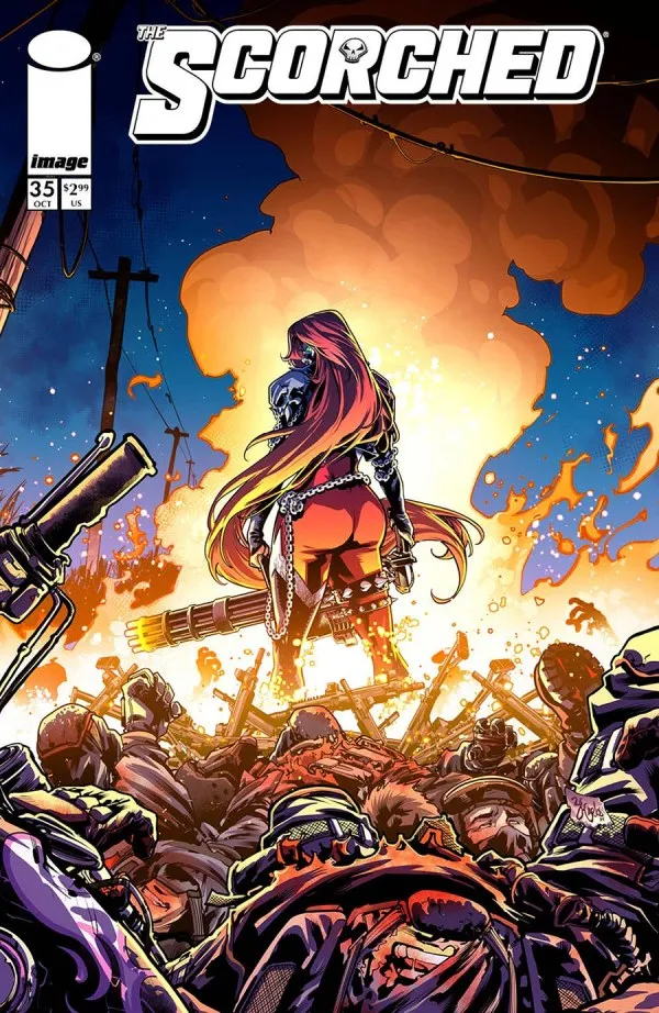 Cover of The Scorched #35