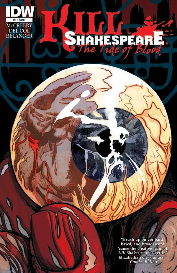 Cover of Kill Shakespeare: The Tide of Blood #3