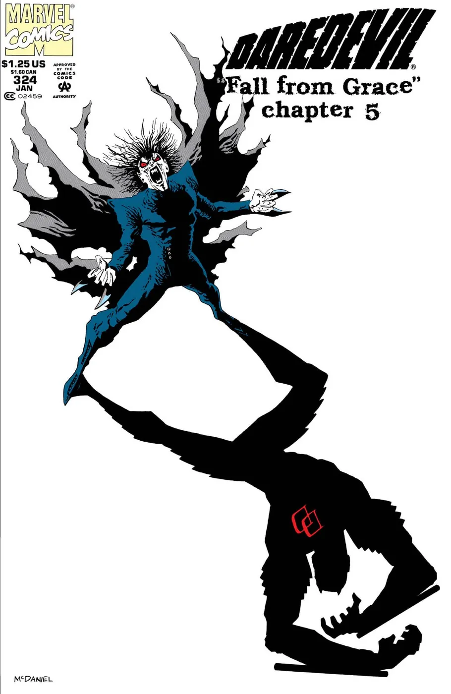 Cover of Daredevil #324