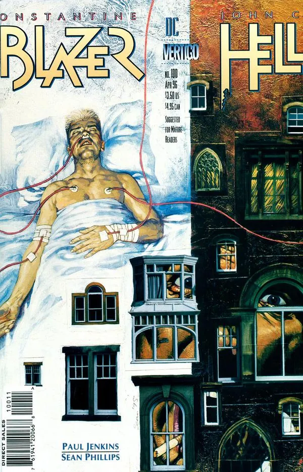 Cover of Hellblazer #100