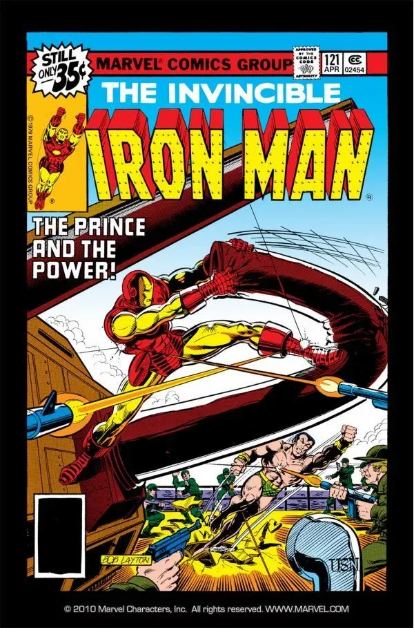 Cover of Iron Man #121
