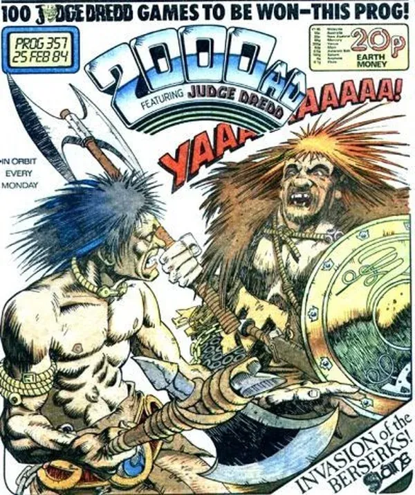 Cover of 2000 AD #357