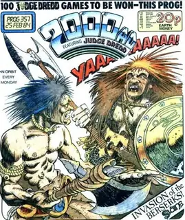 Cover of 2000 AD #357