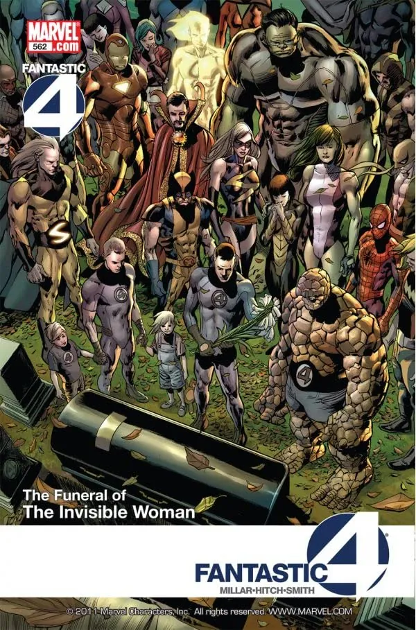 Cover of Fantastic Four #562