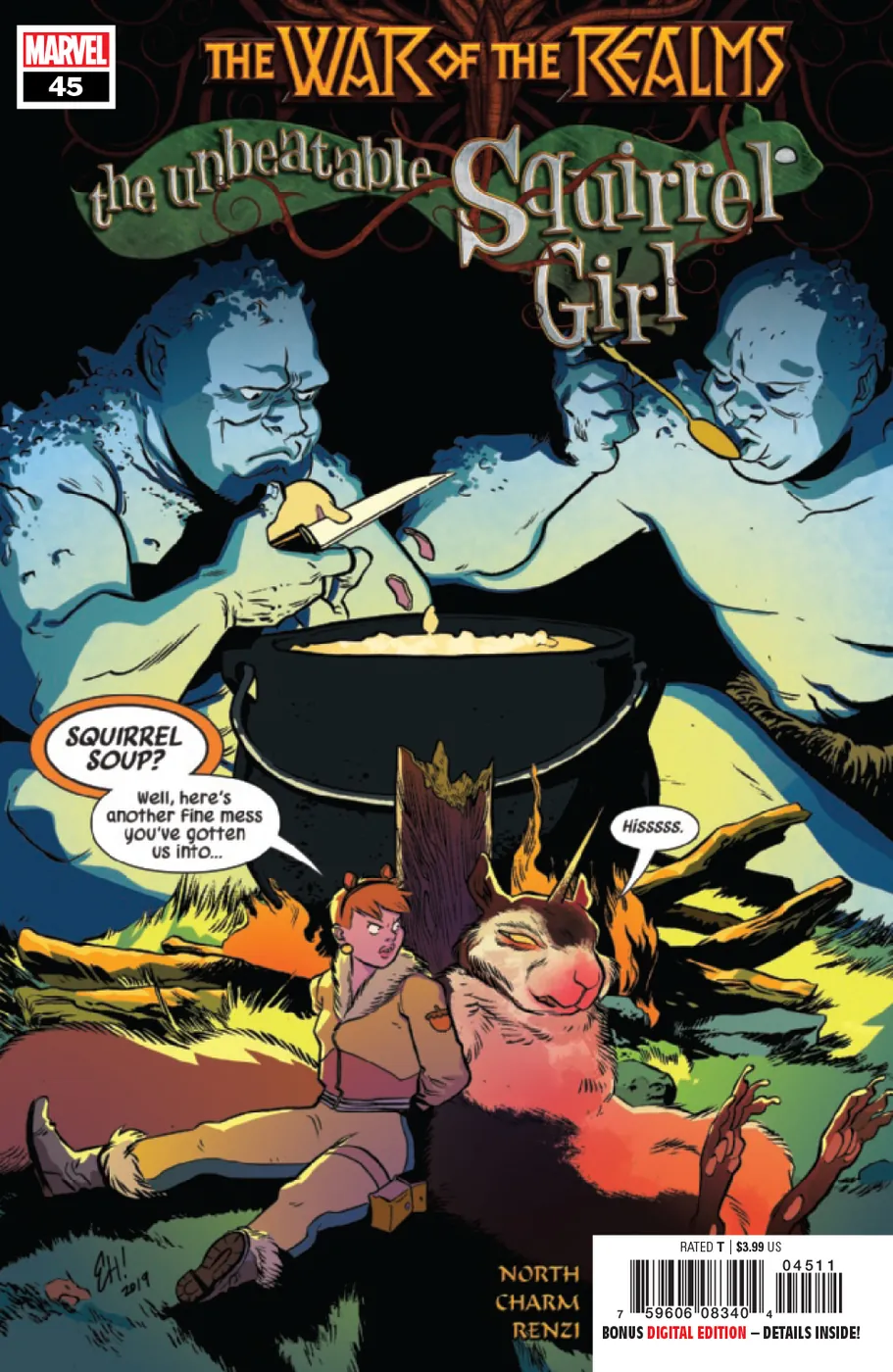 Cover of The Unbeatable Squirrel Girl #45