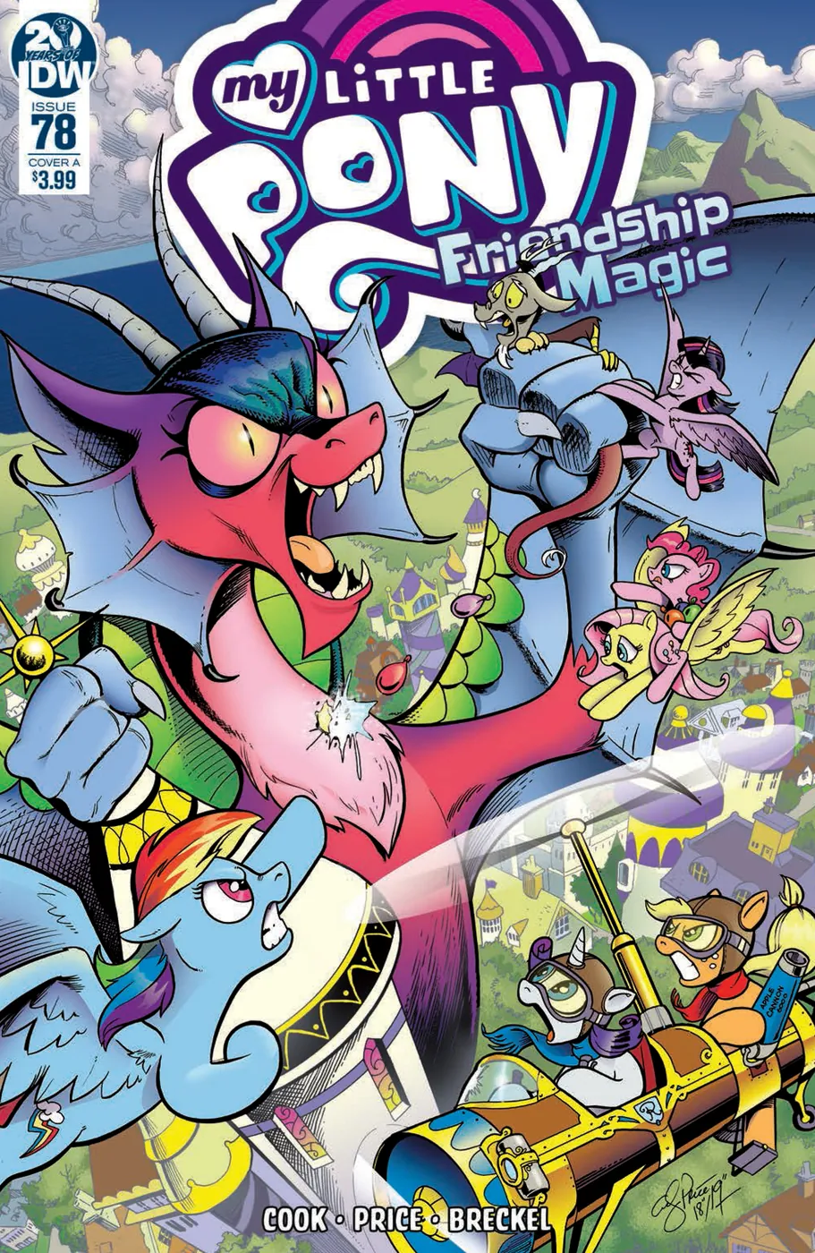 Cover of My Little Pony: Friendship Is Magic #78