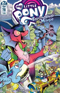 Cover of My Little Pony: Friendship Is Magic #78