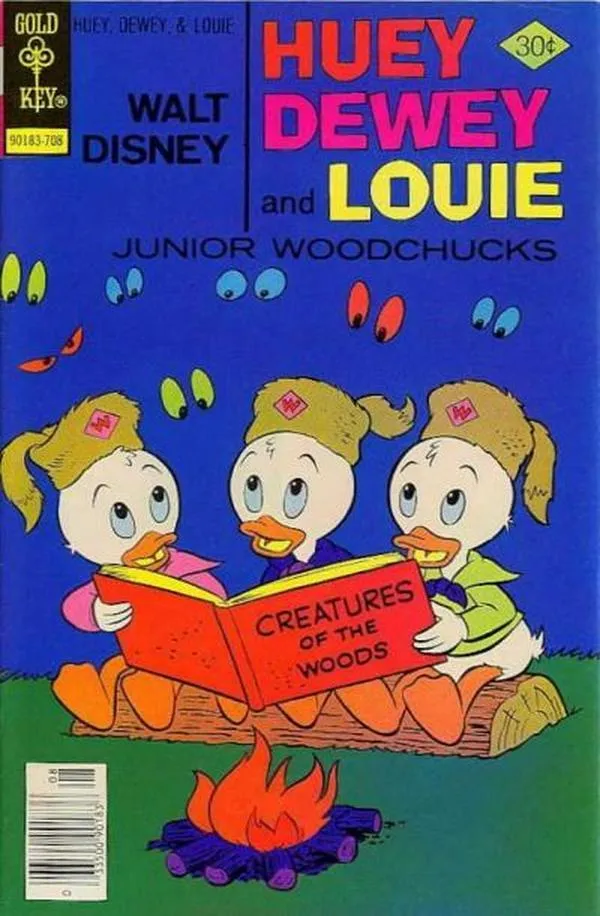 Cover of Walt Disney Huey, Dewey and Louie Junior Woodchucks #45