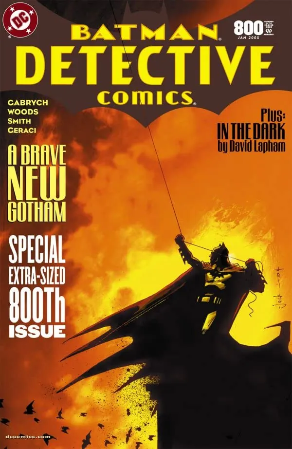 Cover of Detective Comics #800