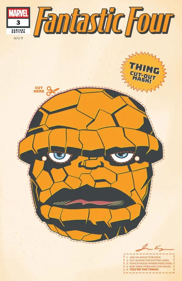 Cover of Fantastic Four #3 (729)