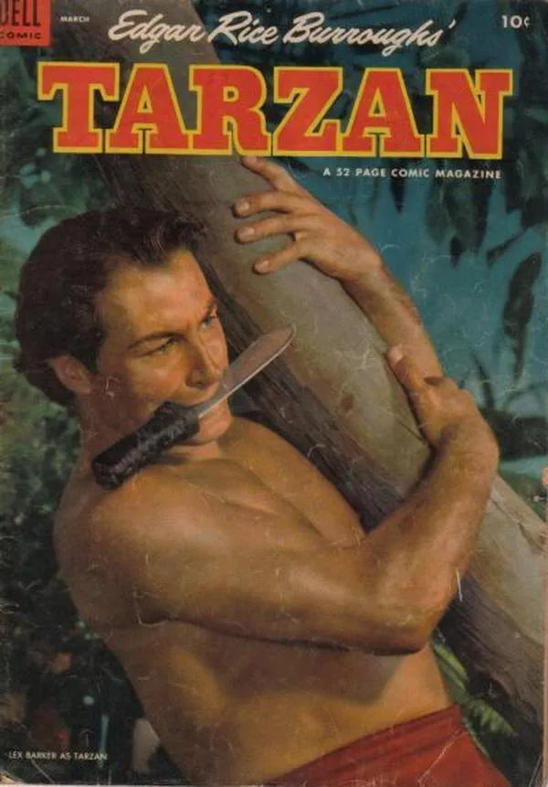 Cover of Edgar Rice Burroughs' Tarzan #54