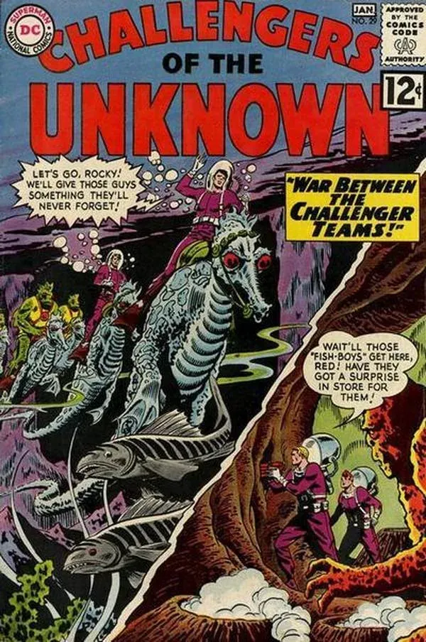 Cover of Challengers of the Unknown #29