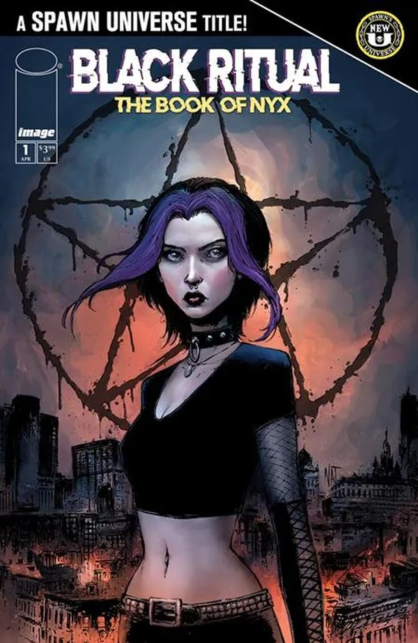 Cover of Black Ritual: The Book of Nyx #1