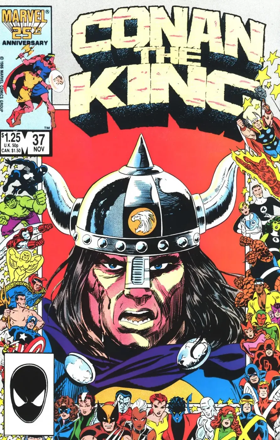 Cover of Conan the King #37