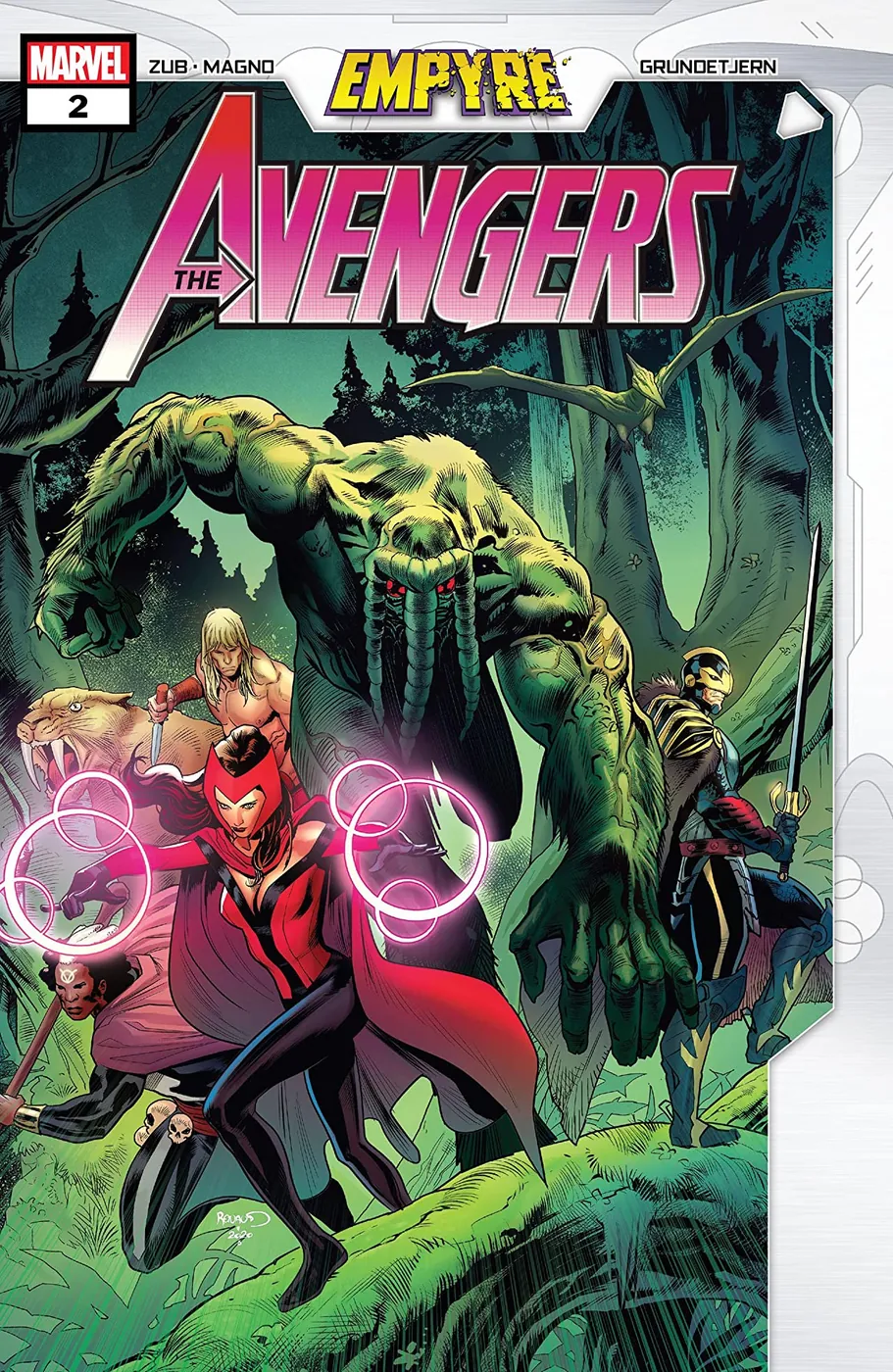 Cover of Empyre: Avengers #2