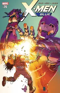 Cover of X-Men: Blue #26