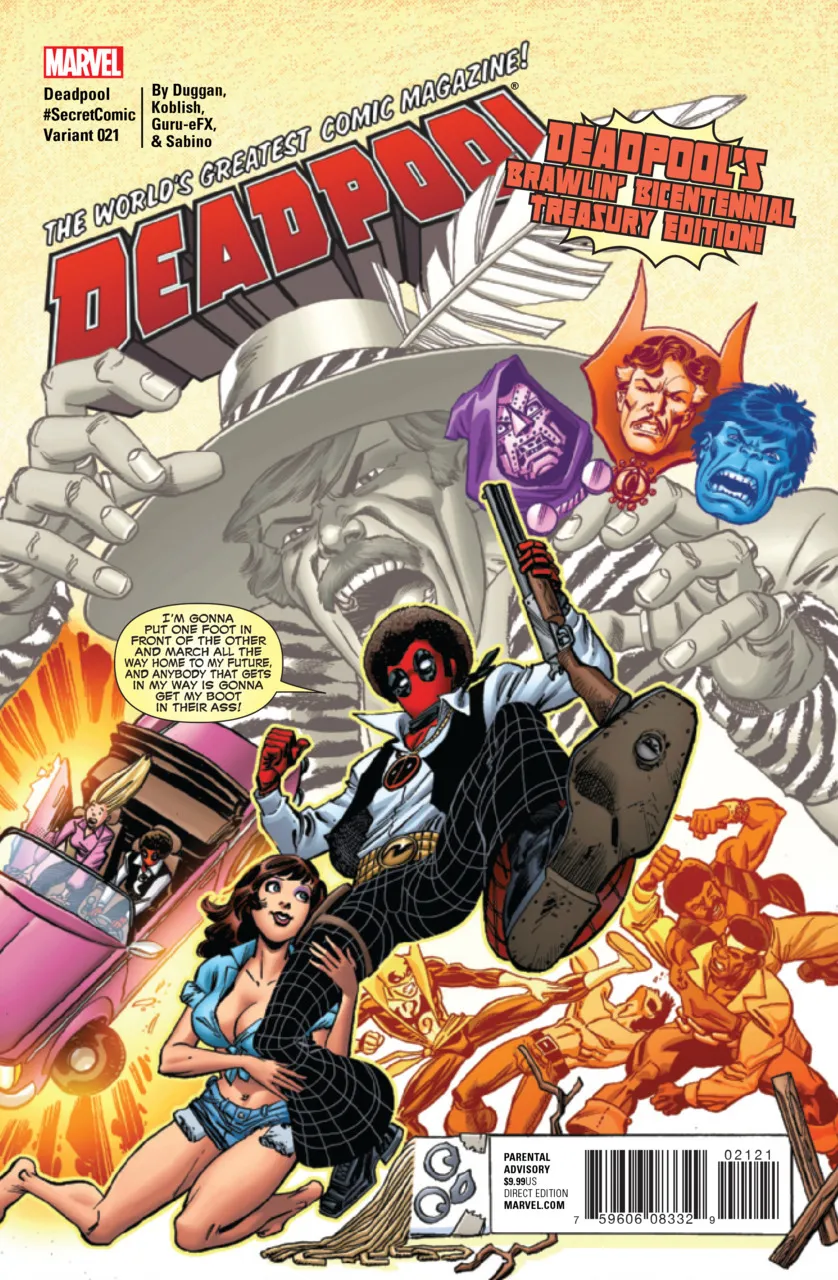 Cover of Deadpool #21