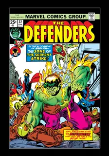 Cover of The Defenders #22