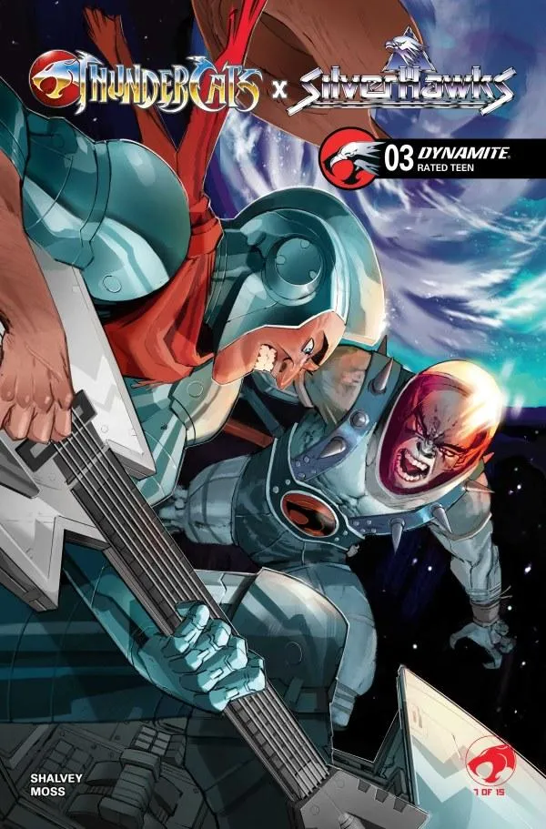 Cover of ThunderCats x SilverHawks #3