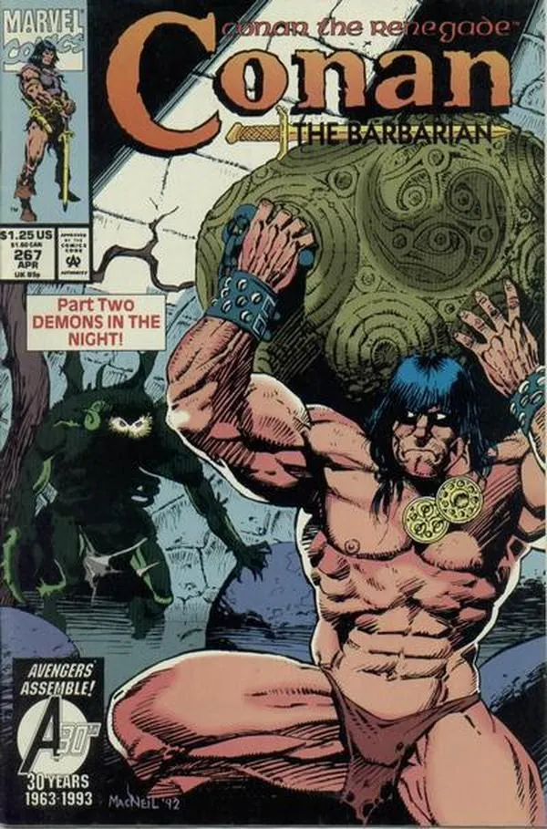 Cover of Conan the Barbarian #267
