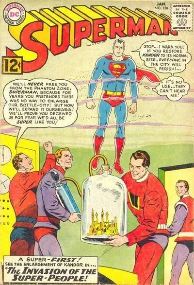 Cover of Superman #158