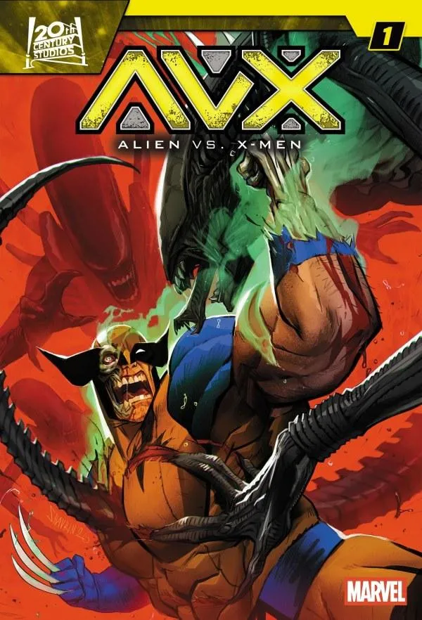 Cover of Alien vs. X-Men #1