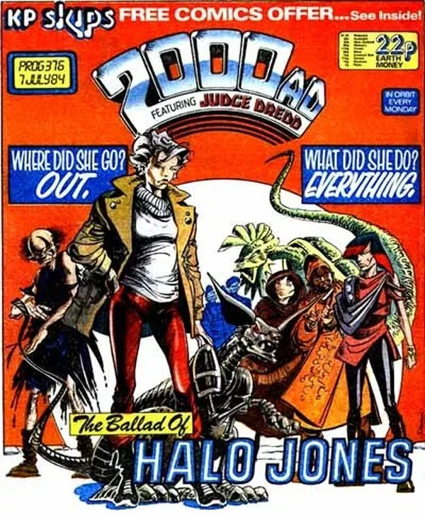 Cover of 2000 AD #376