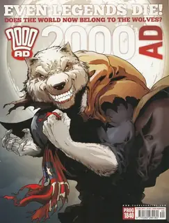 Cover of 2000 AD #1840