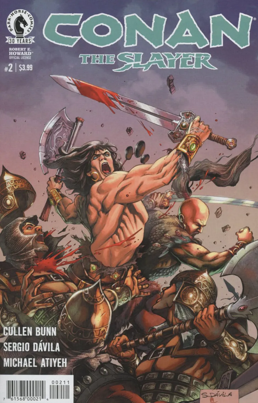 Cover of Conan the Slayer #2