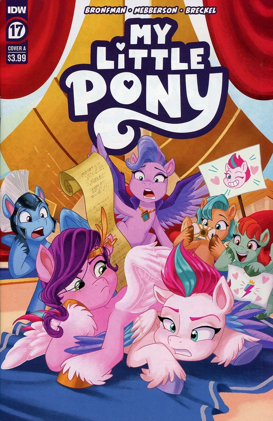 Cover of My Little Pony #17