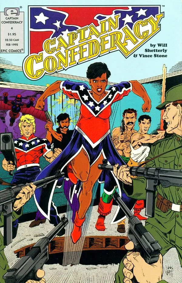 Cover of Captain Confederacy #4