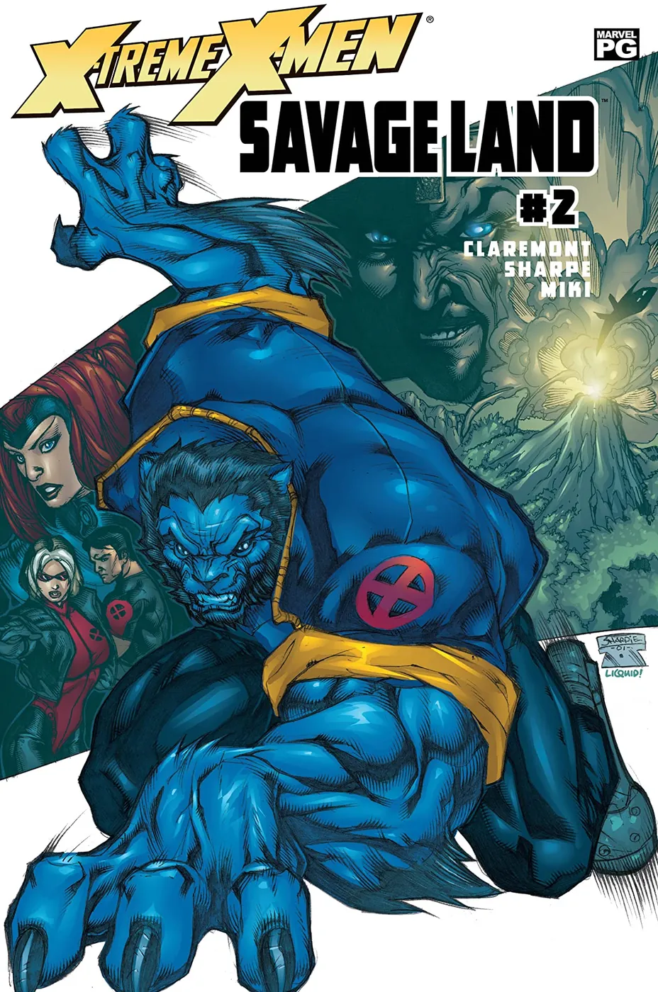 Cover of X-Treme X-Men: Savage Land #2