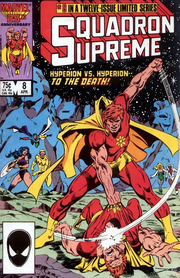Cover of Squadron Supreme #8