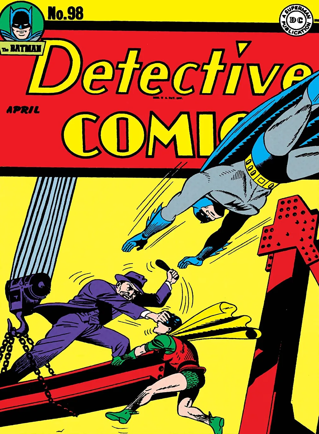 Cover of Detective Comics #98