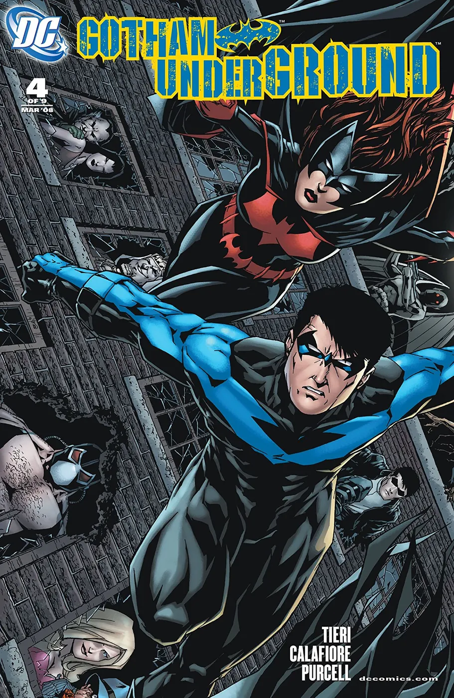 Cover of Gotham Underground #4