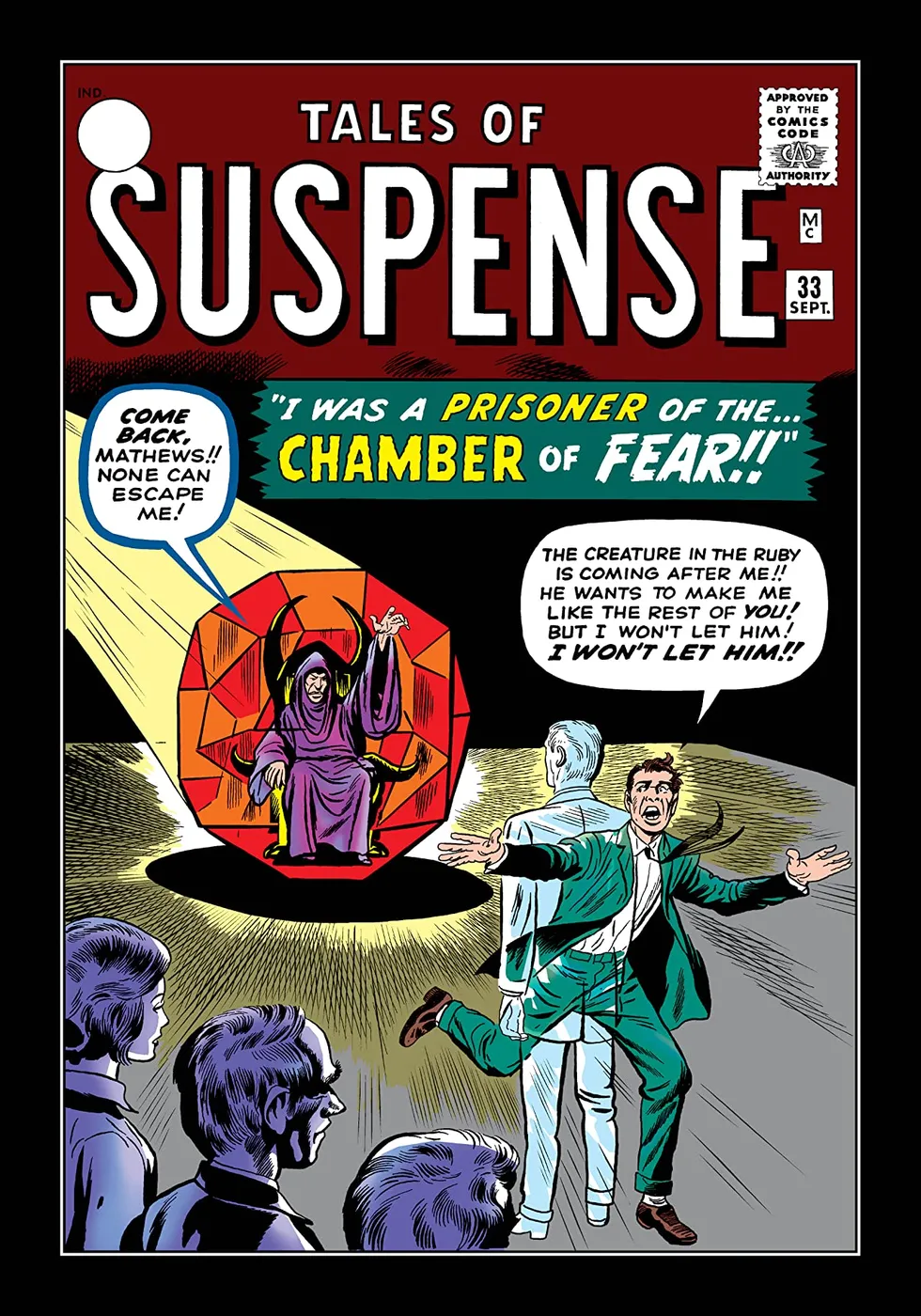 Cover of Tales of Suspense #33
