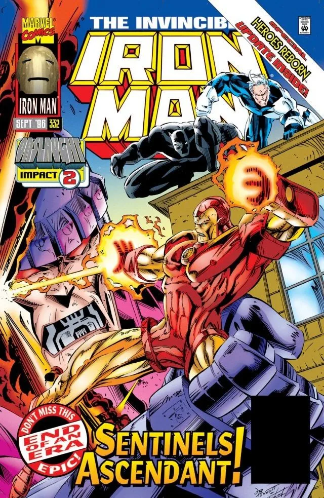 Cover of Iron Man #332