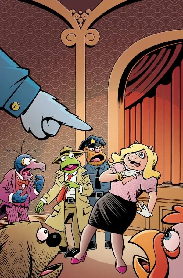 Cover of The Muppets Noir #4