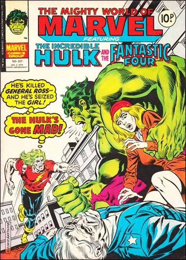 Cover of The Mighty World of Marvel #327