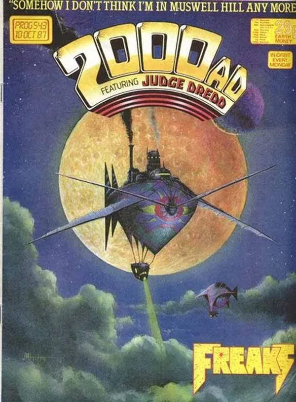 Cover of 2000 AD #543
