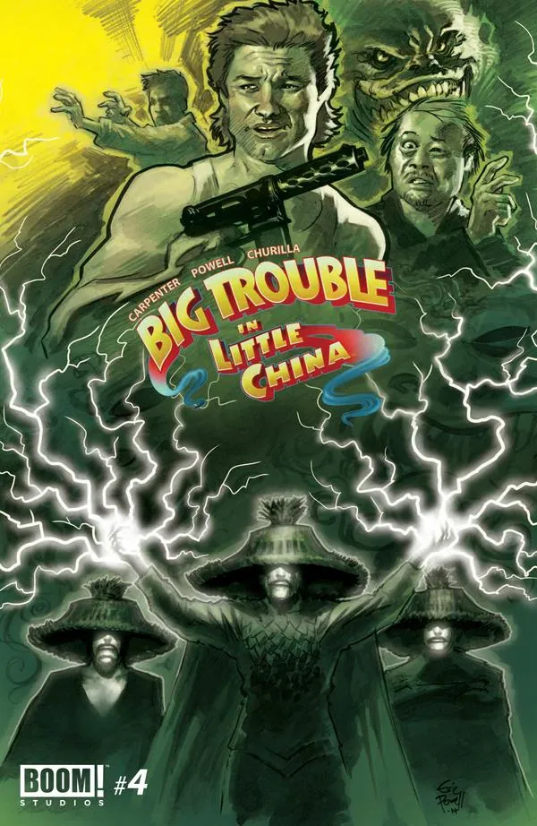 Cover of Big Trouble in Little China #4