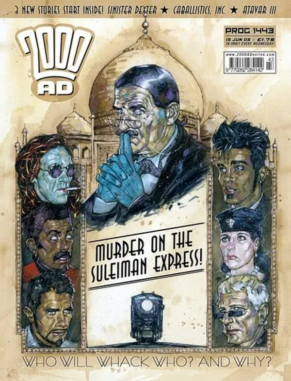 Cover of 2000 AD #1443