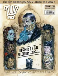 Cover of 2000 AD #1443