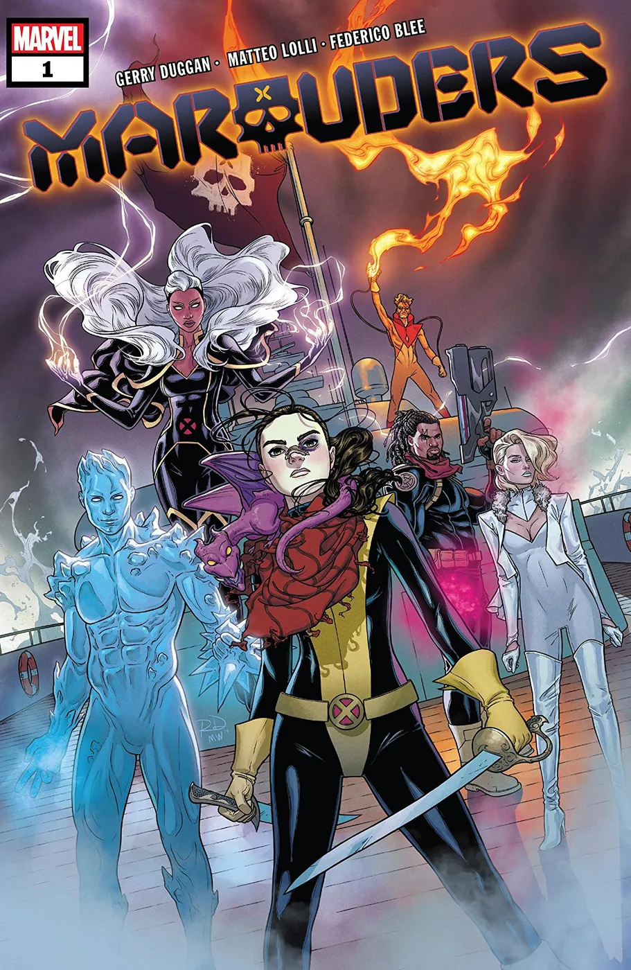 Cover of Marauders #1