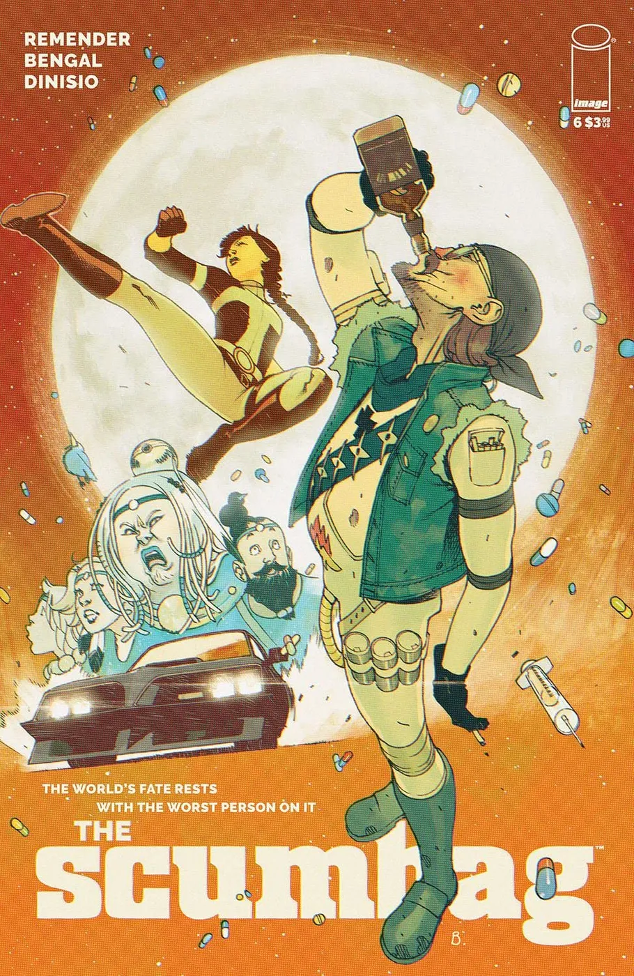 Cover of The Scumbag #6