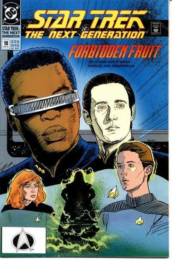 Cover of Star Trek: The Next Generation #18